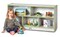 Rainbow Accents 0324JCWW130 Toddler Single Mobile Storage Unit - Key Lime Green